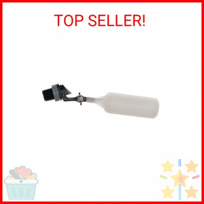 Kerick Valve MA052 PVC Mini Float Valve, Tank Mount, Adjustable Arm, 1.5 gpm at 