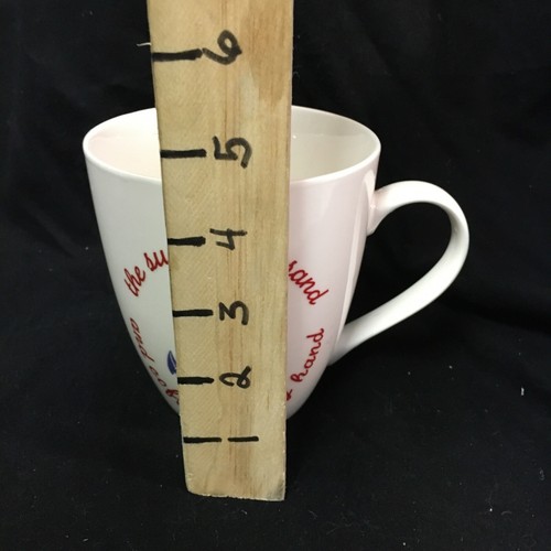 Pfaltzgraff Everyday Mug Sun Sand Coffee … Red White Blue Anchor Nautical 18 Oz. - Picture 9 of 11