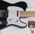 BRENT SMITH ZACH MYERS SIGNED ELECTRIC GUITAR SMITH & MYERS SHINEDOWN JSA COA — photo 2