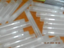 Lot of 24 Empty Slim Natural .07 Lip Balm tubes or solid perfume w/shrink bands