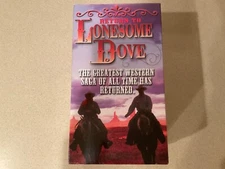 Return To Lonesome Dove (VHS, 4-Tape Set) Jon Voight, Barbara Hershey - Sealed