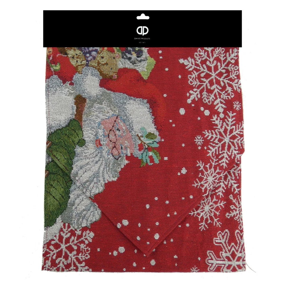 Nappe De Table Tapisserie De Noël - 1,7 M - PÈRE NOËL - Photo 1/1