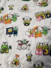 Sanrio Keroppi  Frog T Shirt Vintage  MJC PJ Out of Print Shirt New FREE Ship