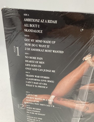 (SEALED) TUPAC (2PAC) all eyez on me (2001 DEATH ROW 4x VINYL LP REISSUE) RARE! - Picture 10 of 15