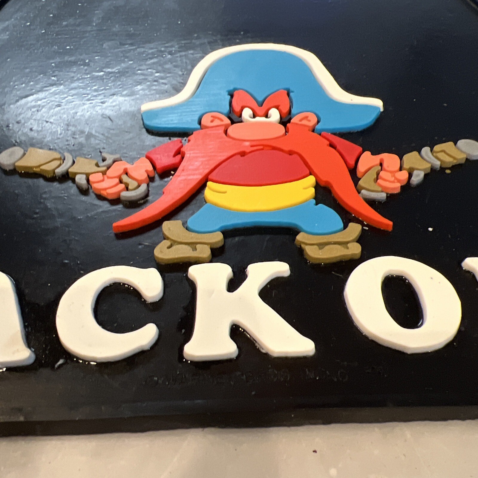 NOS Vintage 1970’s Yosemite Sam Back Off Deadstock Napa Balkamp Truck