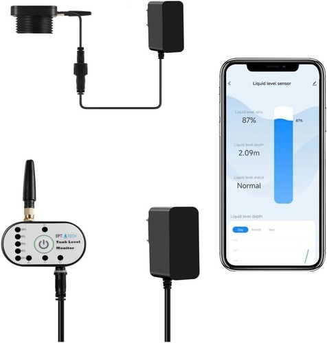 Tuya Smart Life App-Controlled Water & Oil Tank Level Sensor - Easy Install - Picture 10 of 11