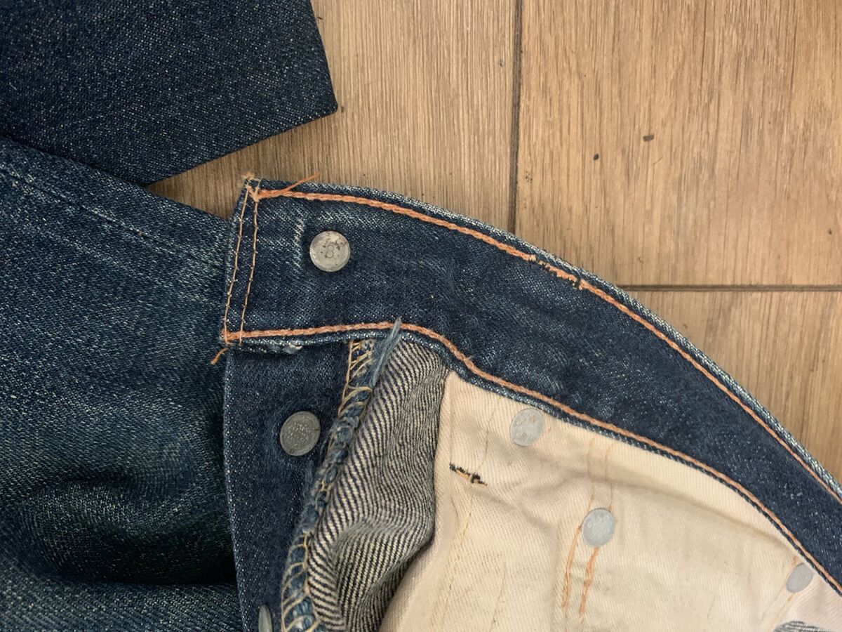 Vintage 60s Levis 501 Big E