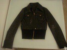 Ladies Leather Jacket - Size 10