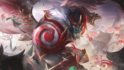 League of Legends mythmaker league legends art riot playmat gaming mat