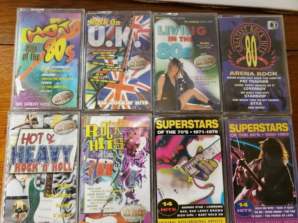 Pop Rock & Roll 29 Cassette Tape Lot Starship Styx Blondie Quiet Riot ELO - Image 3 of 4