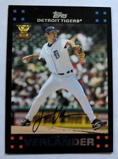 JUSTIN VERLANDER, 2007 TOPPS #160