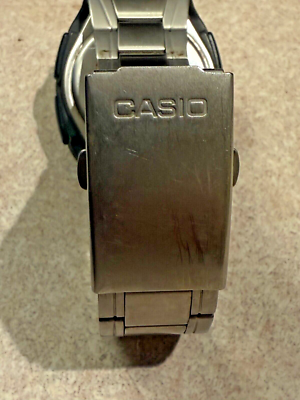 Casio Telememo 30 AW-81 Men Digital Wrist Watch Ana/Digi 3 Alarm