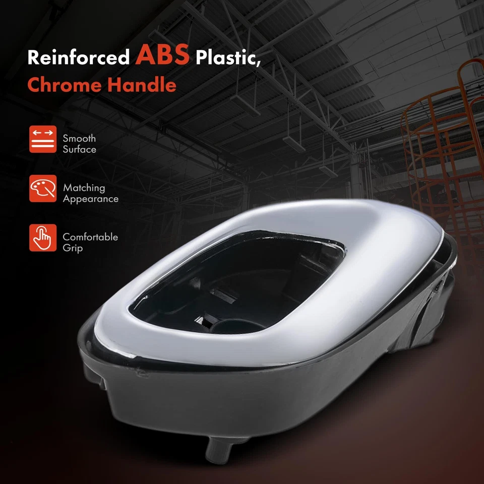 2x Inside Door Handle Chrome for Chevrolet Camaro 2011-2015 Front Left & Right - Image 3 of 4