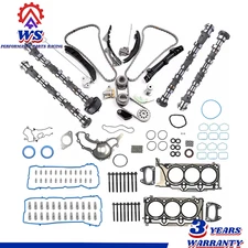 For 11-16 Chrysler Dodge Ram 3.6 Pentastar Camshaft Lifters Set Timing Chain Kit