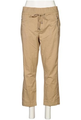 Street One Stoffhose Damen Hose Pants Chino Gr. EU 42 Baumwolle Beige #pg59fyf
