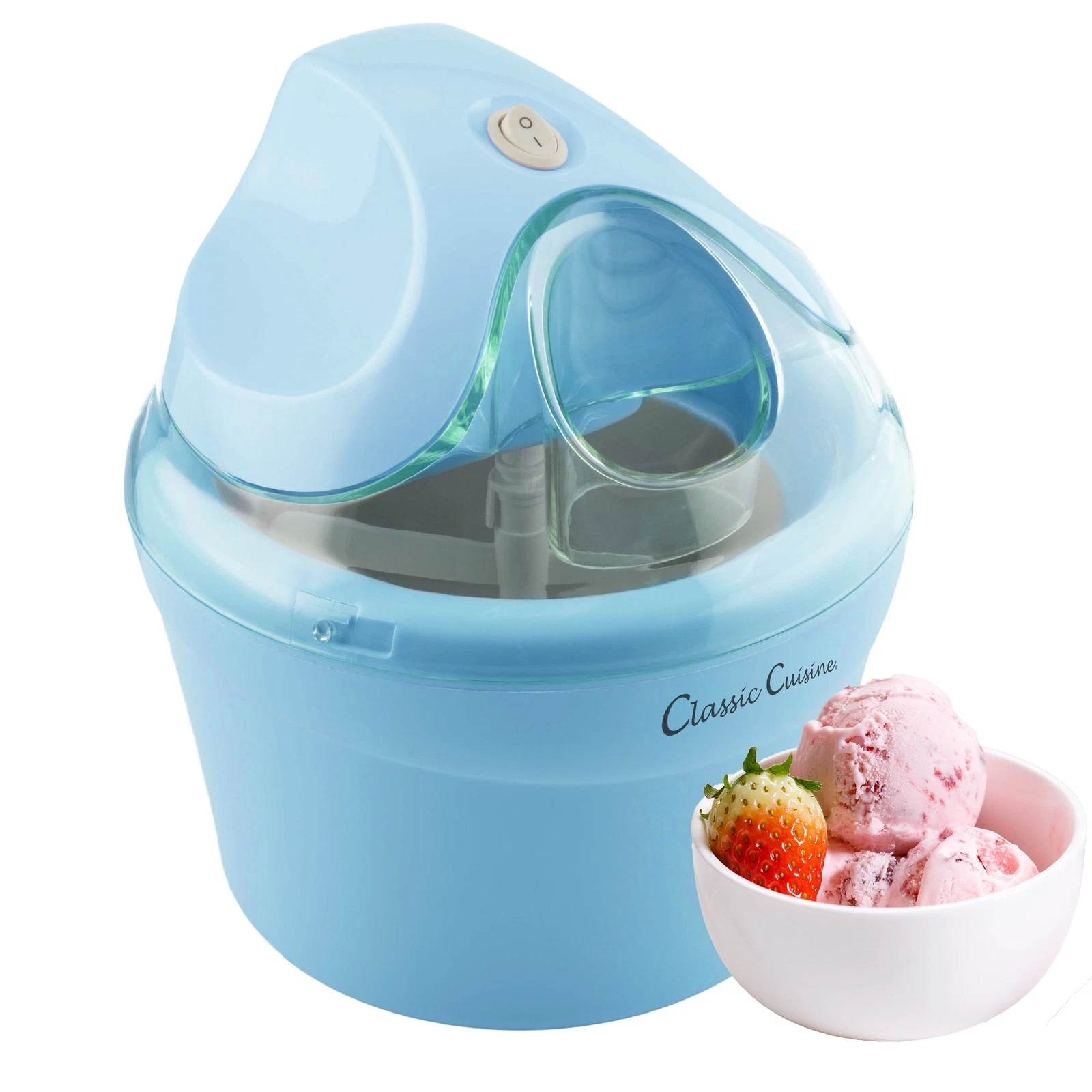 1QT Ice Cream Maker Sorbet Gelato & Frozen Yogurt