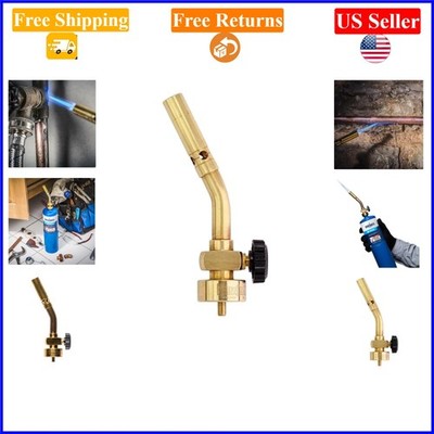 Basic UL2317 Brass Pencil Flame Propane Torch Head, Copper, Manual
