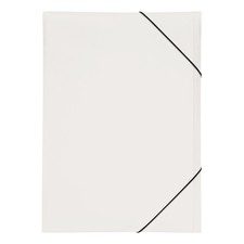Pagna 21638 Elasticated Folder 3 Flaps Polypropylene A3 White