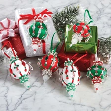 Herrschners® Merry Merriment Ornament Kit