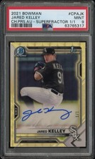 2021 Bowman Chrome Prospects Auto Jared Kelley #CPA-JK Superfractor 1/1 RC 1st