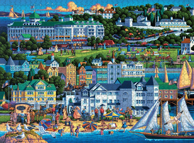 Eric Dowdle Mackinac Island 1000 Piece Jigsaw Puzzle for Adults Challenging