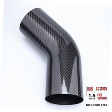 4 102mm Od Carbon Fiber Intake Elbow Tube 6 150mm Leg 4 Od 45 Degree 4 102mm Od Carbon Fiber Intake Elbow Tube 6 150mm Leg 4 Od 45 Degree