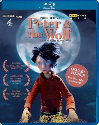 Peter & The Wolf (Blu-ray) Suzi Templeton Philharmonia Orchestra (UK IMPORT)