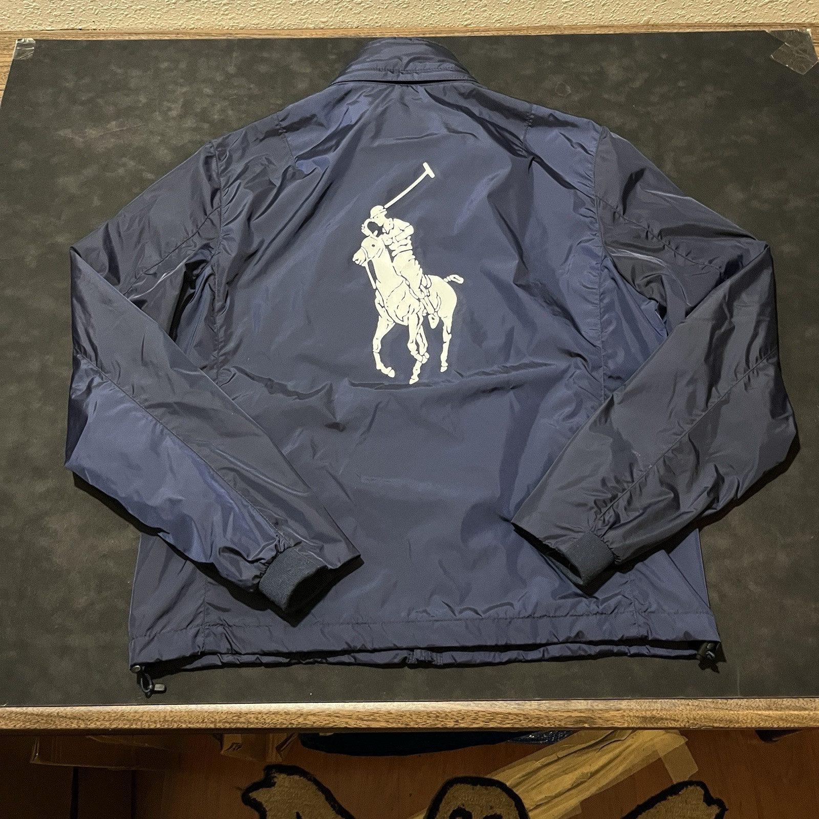 Polo Ralph Lauren Big Pony Jacket Zip Up 2015 US Open Tennis RLX Active Hoodie