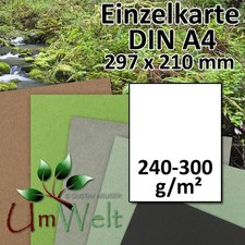 Vintage Kraftpapier - DIN A4 21 x 29,7 cm - 2...