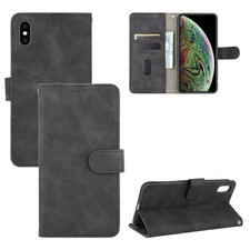 Leather Case For iPhone X/XR/XS MAX Holder Phone Bag Magnetic Flip Wallet Cover