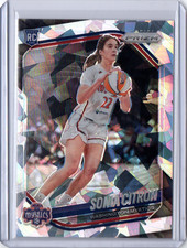 2025 Panini Prizm WNBA Sonia Citron Cracked Ice RC Mystics #122
