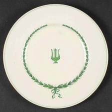 Minton Lyre Green Bread & Butter Plate 332600