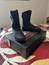 Tourmaster Men’s Solution Air Motorcycle Boots Size 13 Black