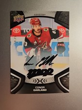 2021-22 Upper Deck MVP - Conor Garland #129 Super Script Black /5