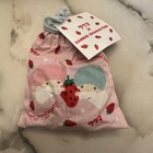 Hello Kitty Sanrio Little Twin Stars Kikirara Sakuma Strawberry Milk Drawstrin