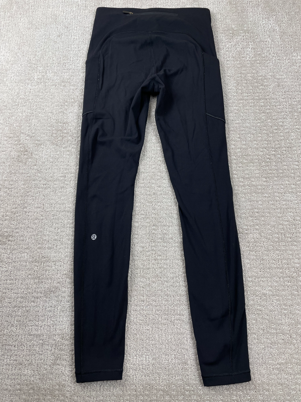 Lululemon Speed Up Tight 28” Womens 4 Black Brushed Full On Luxtreme Gym W5ASPS