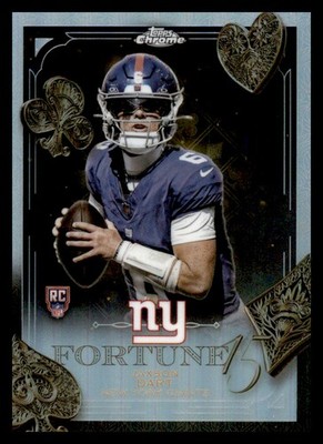 2025 Topps Chrome #F15-23 Jaxson Dart Fortune 15 Refractor | eBay