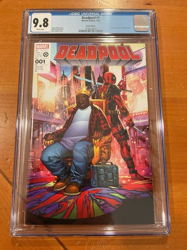 Deadpool #1 M Hustl Edition Notorious B.I.G. Biggie CGC 9.8 2022 Marvel