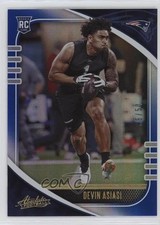 2020 Panini Absolute Rookie Spectrum Blue 6/50 Devin Asiasi #131 nd3