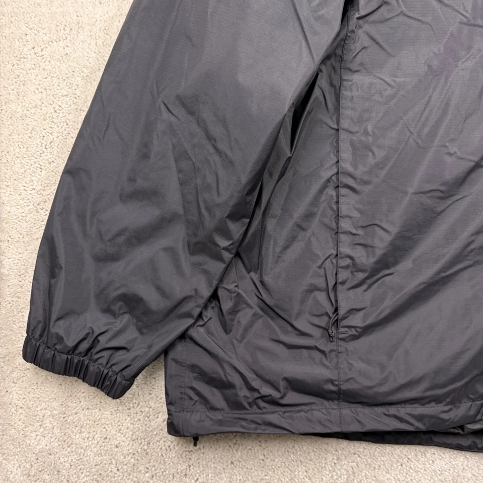 Jaqueta de chuva The North Face Resolve masculina tamanho 4XL preta com capuz malha forrada bolsos - Imagem 2 de 4