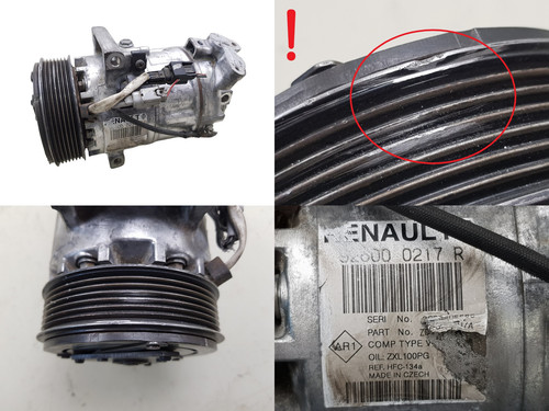 Klimakompressor 926000217R 0.9 1.2 TCe Renault Clio 4 Captur 1091