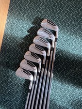 Callaway Apex CB Irons 4-PW Project x 6.0 Stiff Shafts Golf Pride MCC Grip