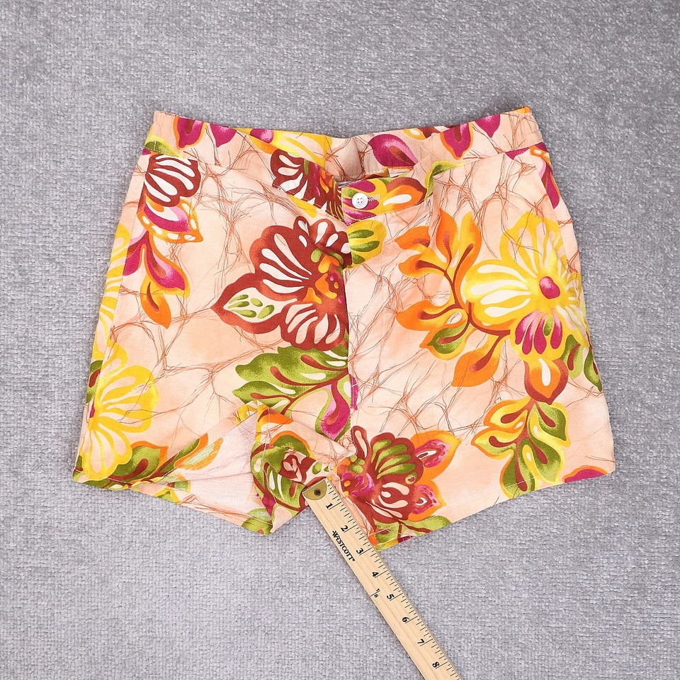 Pantalones cortos vintage para mujer Catalina floral talla 34 27x3 Foto 3 de 4
