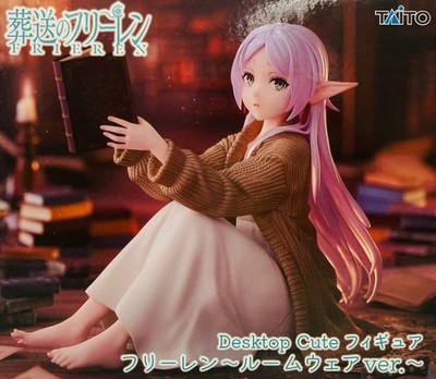 Frieren: Beyond Journey's End Roomwear ver. Desktop Cute Figure Taito (authentic