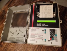 Teledyne ISCO 4230 Bubbler Flow Meter 603234048 Flowmeter With Paper - No PSU