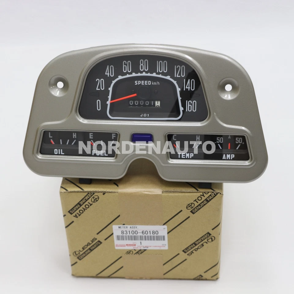 Toyota Land Cruiser FJ40 BJ40 OEM Meter Instrument Gauge Cluster 83100-60180 Foto 2 de 4