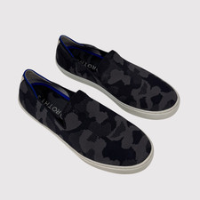 Rothys Womens Shoes Gray The Original Slip On Sneaker Camouflage Loafer US 9.5