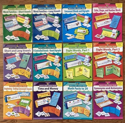 Creative Teaching Press Build A Skill Instant Books K-1 Complete Set of 12