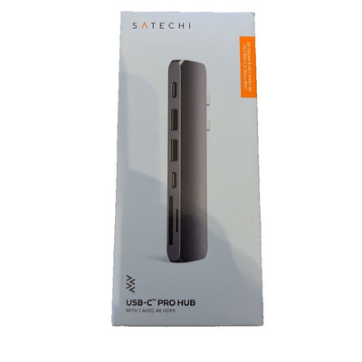 Satechi ST-CMBPM Laptop Dock/Port Replikator USB 3.2 Gen 1 (3.1 Gen 1) USB-C Hub