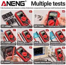 SZ308 Digital Multimeter Messgerät LCD Aneng Strom AC/DC Spannung …